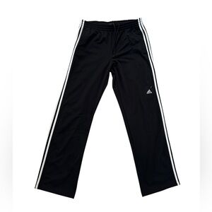 Adidas Men's Track Pants Black Sweat Pants Athletic Size L
